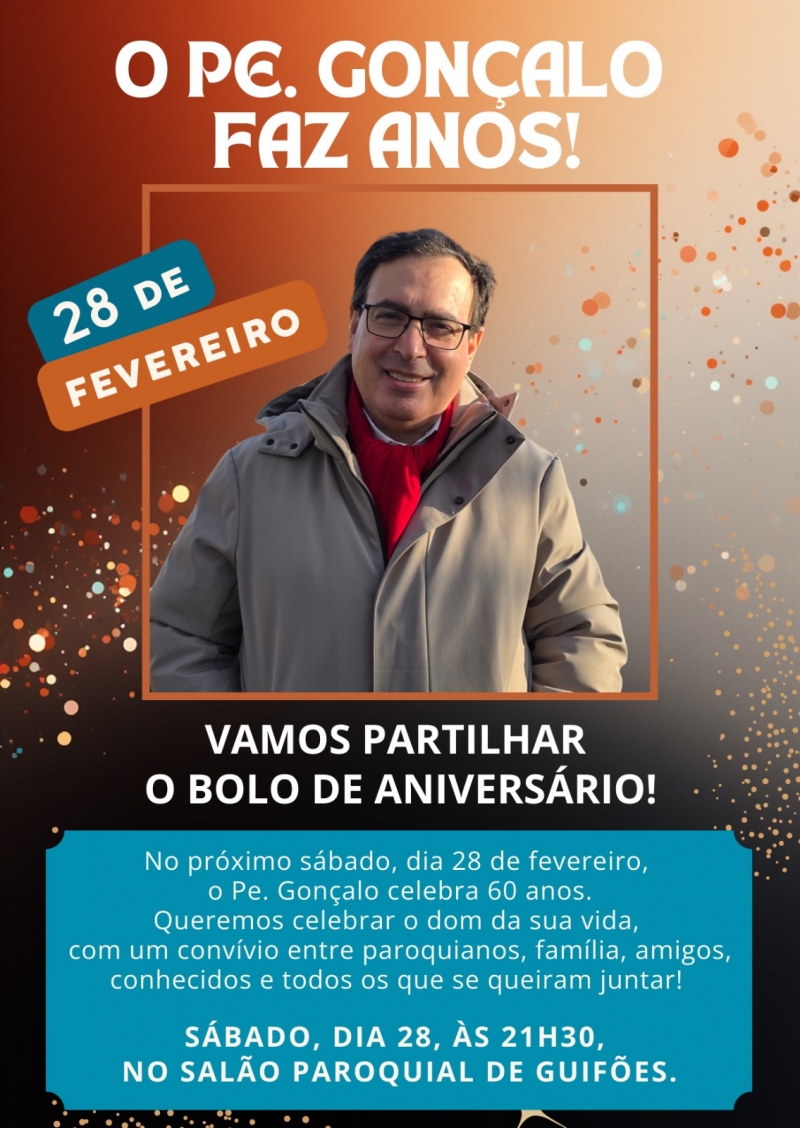 Comemoração dos 60 anos do Pároco