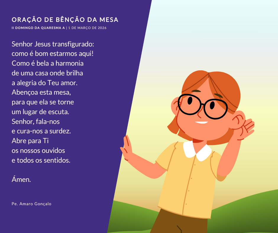 Benção da Mesa 01-03-2026